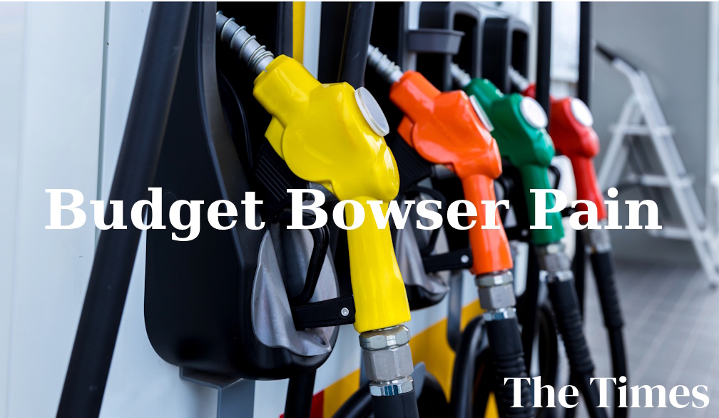 Budget Pain at the Bowser