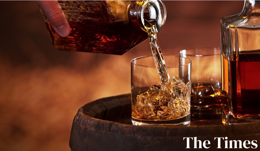 Bourbon and diet cola