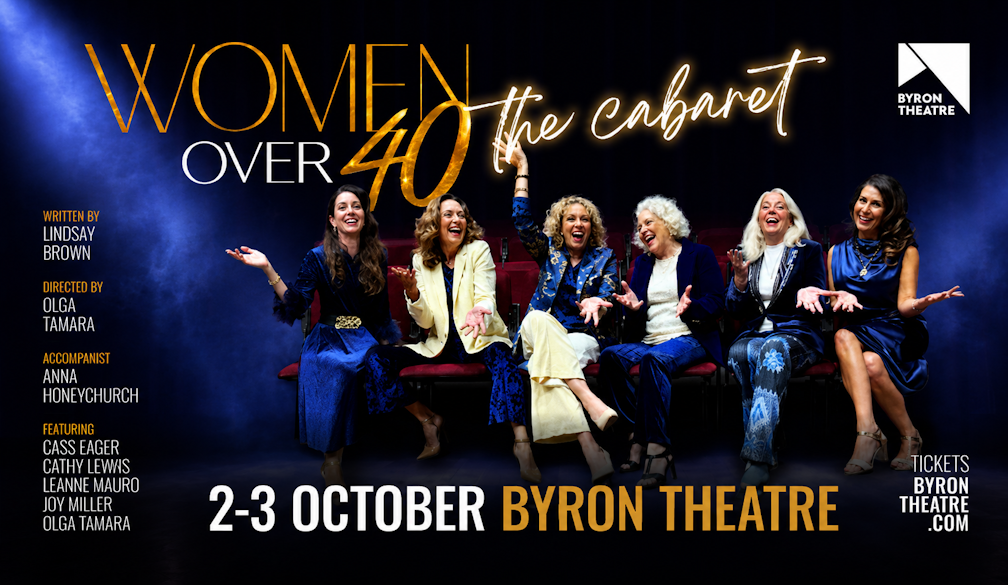 Women Over 40 Cabaret Poster