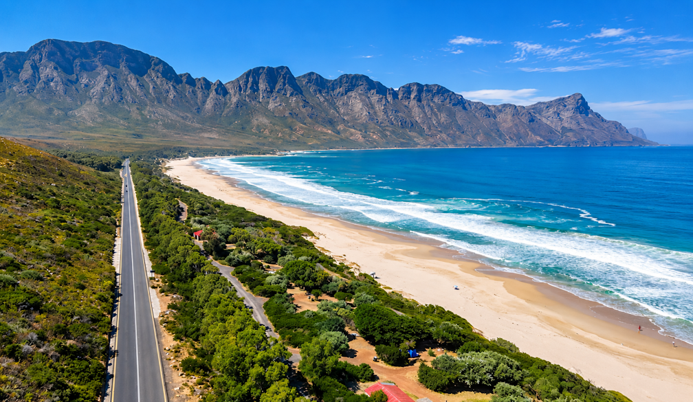 Coastal Road Along Turquoise Shores