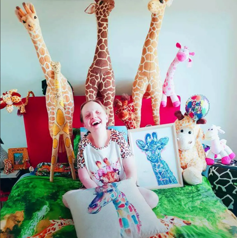 Sammy & her Giraffe collection