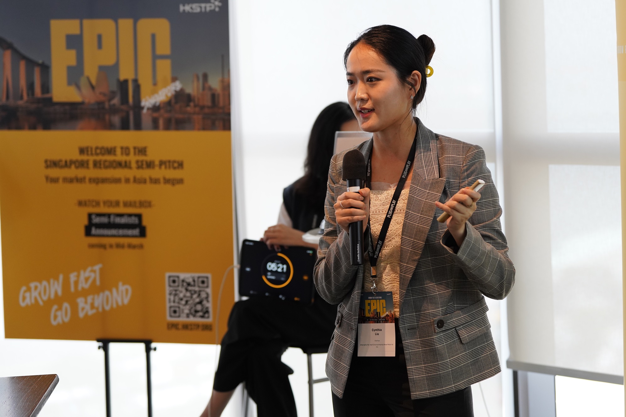 Photo 3-5: Featured startups showcased FinTech, PropTech and MobilityTech innovations on Day 1-2.