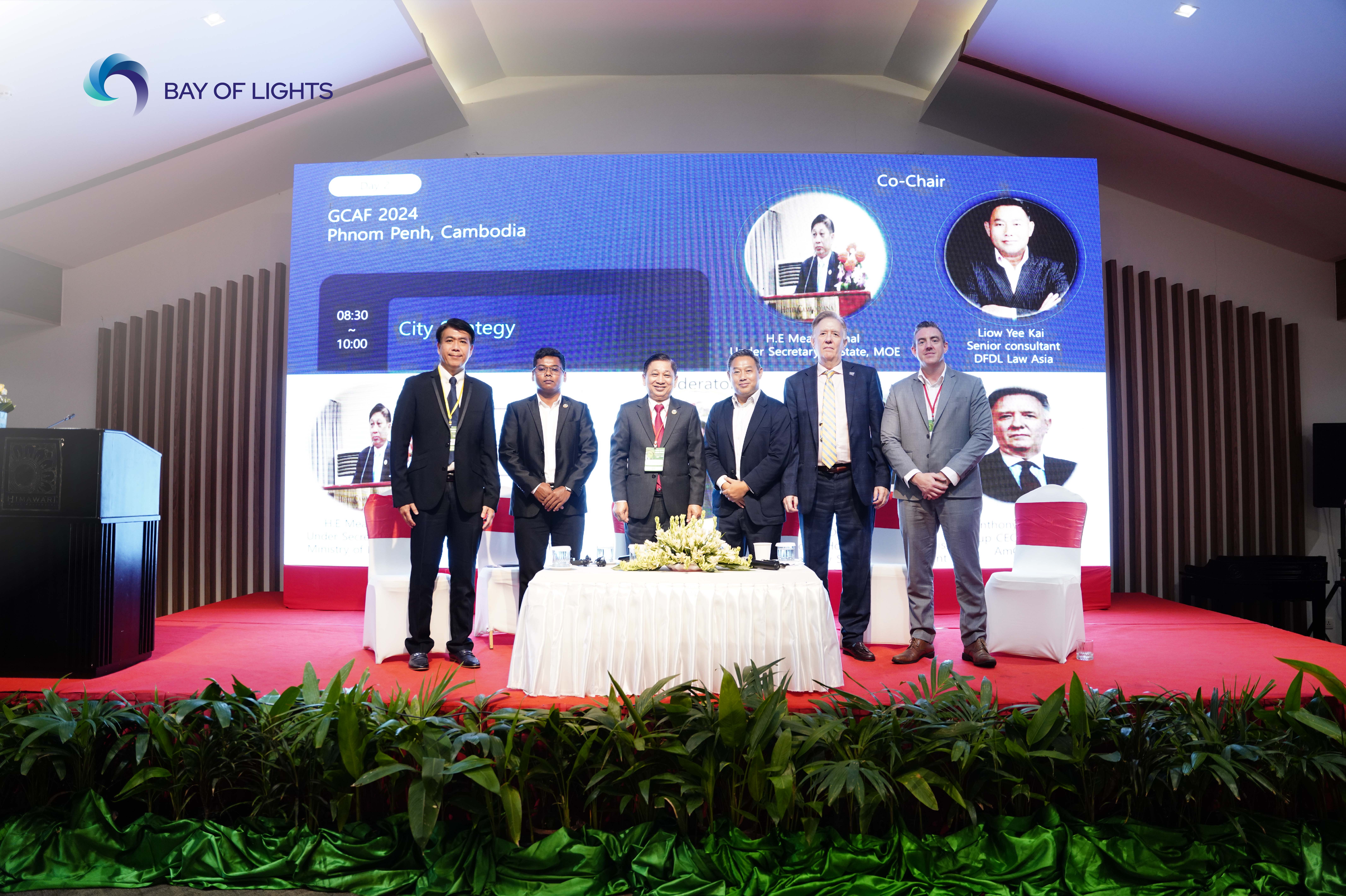 Bay of Lights project showcased at the Global Climate Action Forum, a testament to Cambodia