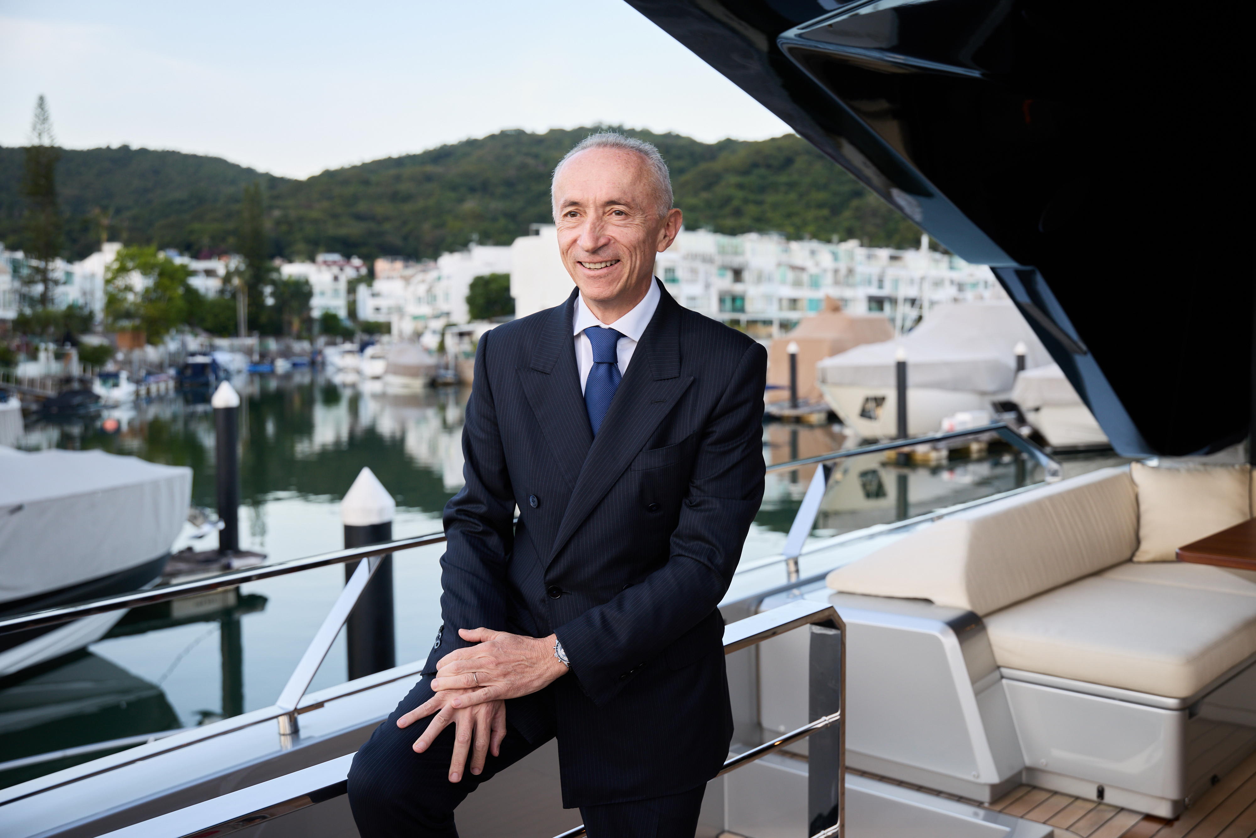 Alberto Galassi, CEO of the Ferretti Group