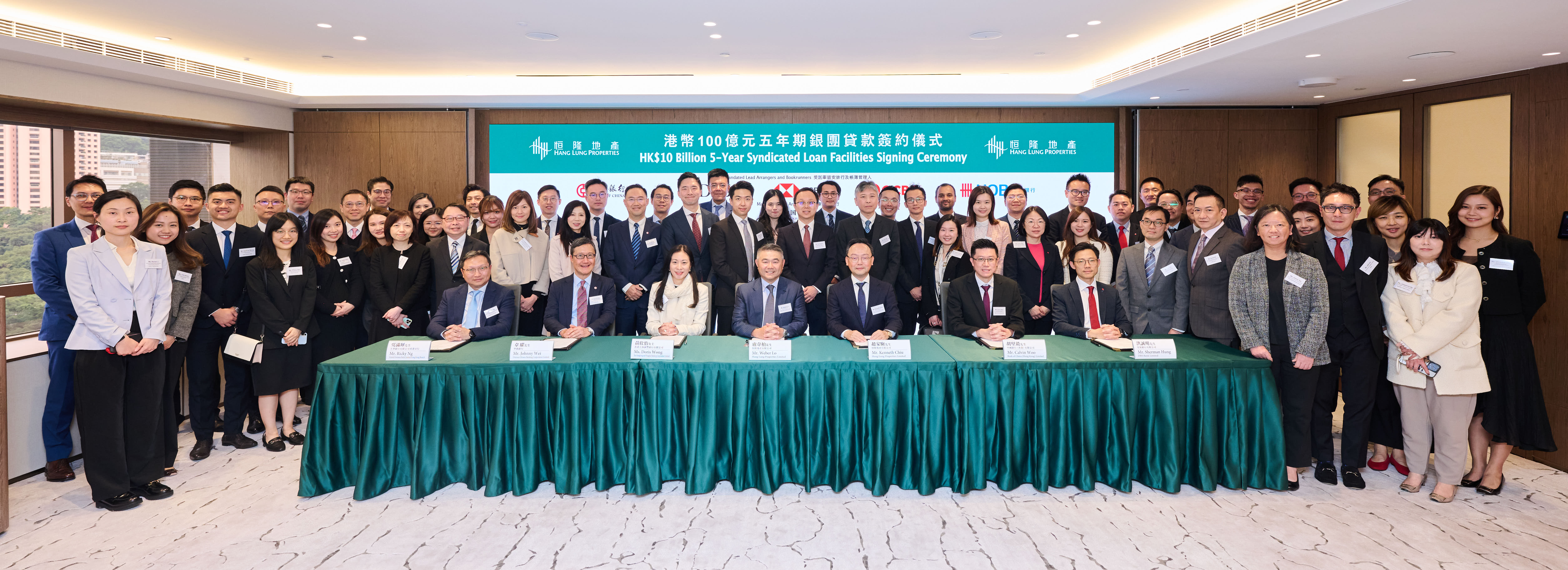 Hang Lung’s five-year syndicated loan facilities received an encouraging response from a consortium of more than 10 international, Chinese and local banks