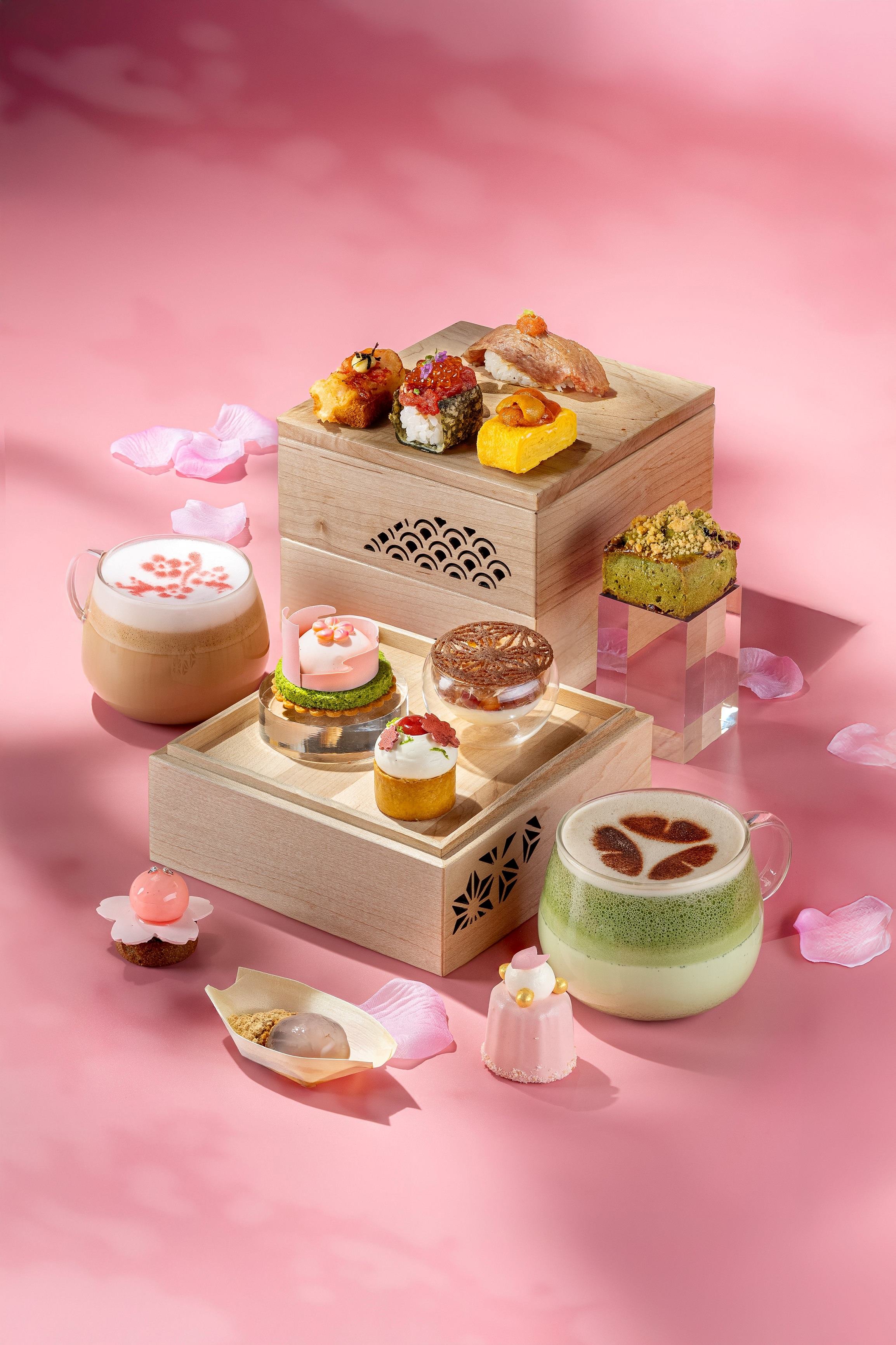 From now until May 28, Nagomi presents a delicate Sakura-themed feast to delight the senses.