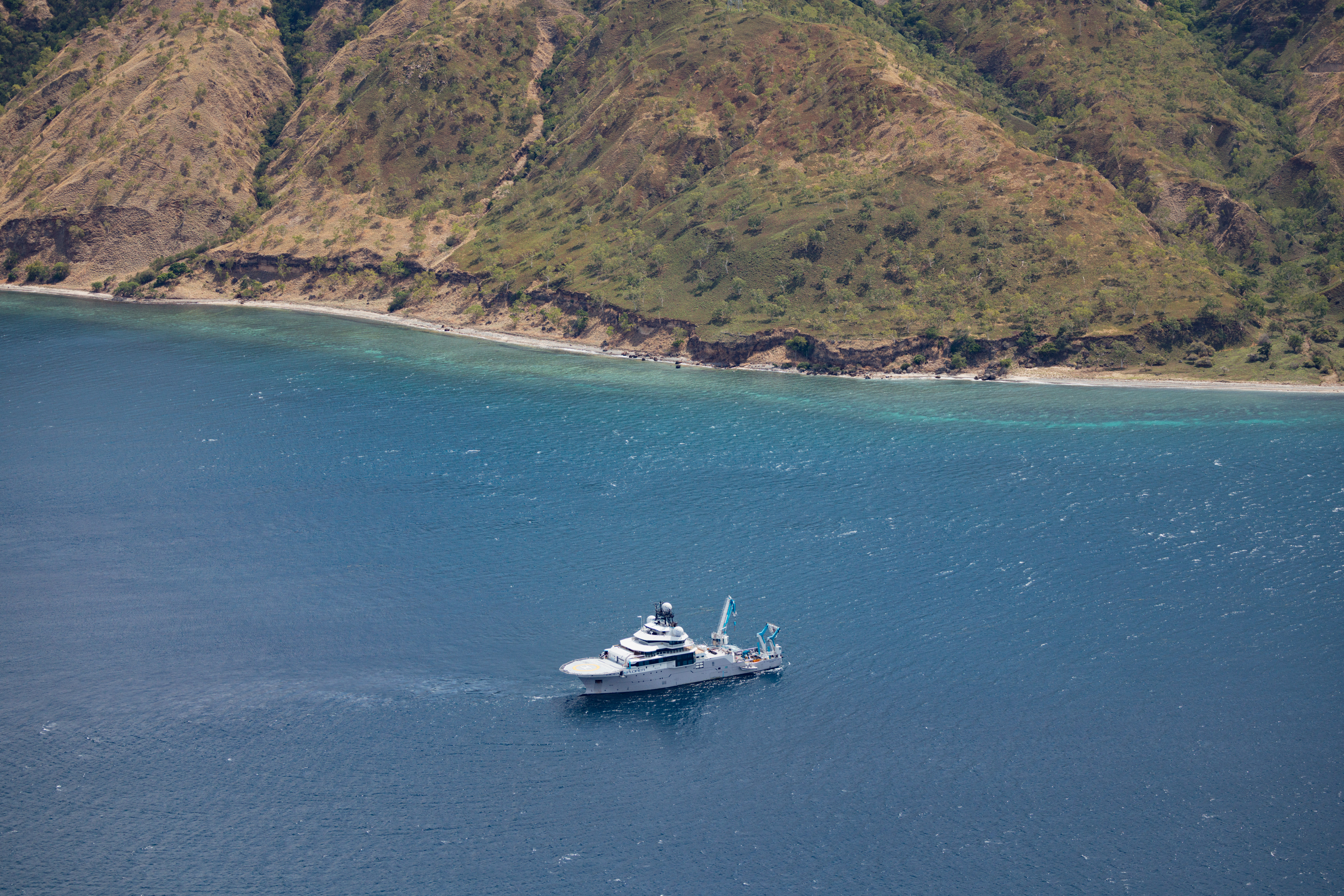 Against the backdrop of Atauro Island, OceanXplorer leads a landmark mission in Timor-Leste, mapping blue whale migrations and rich reef habitats to build a new scientific baseline for ocean protection.