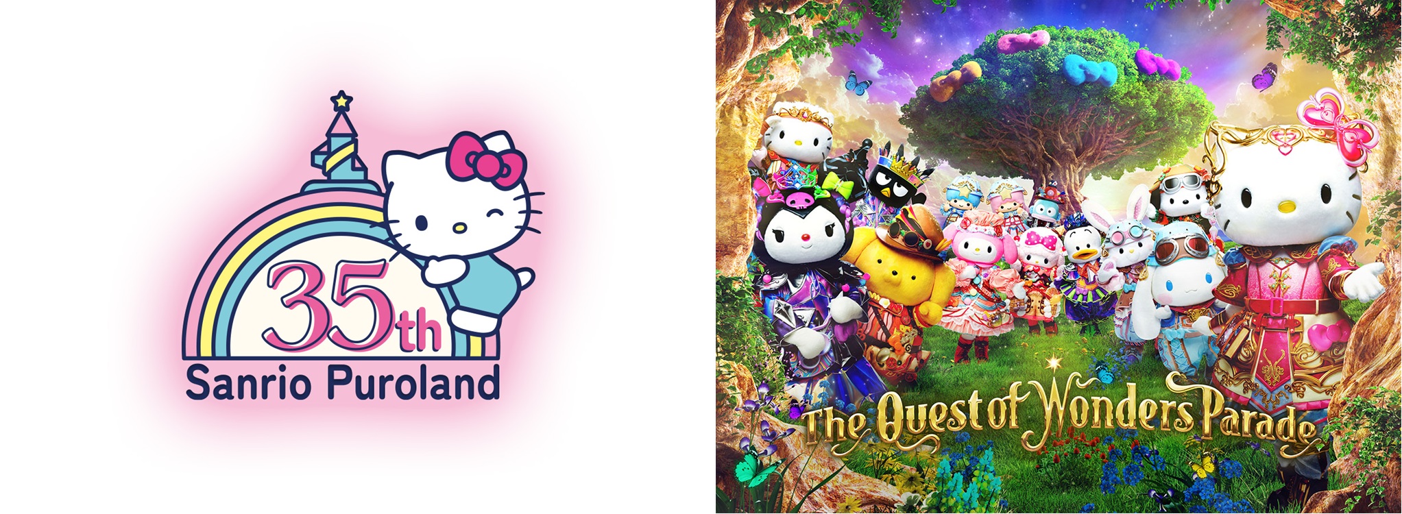 Sanrio Puroland (Tokyo) Launches New Parade to Celebrate Its 35th Anniversary