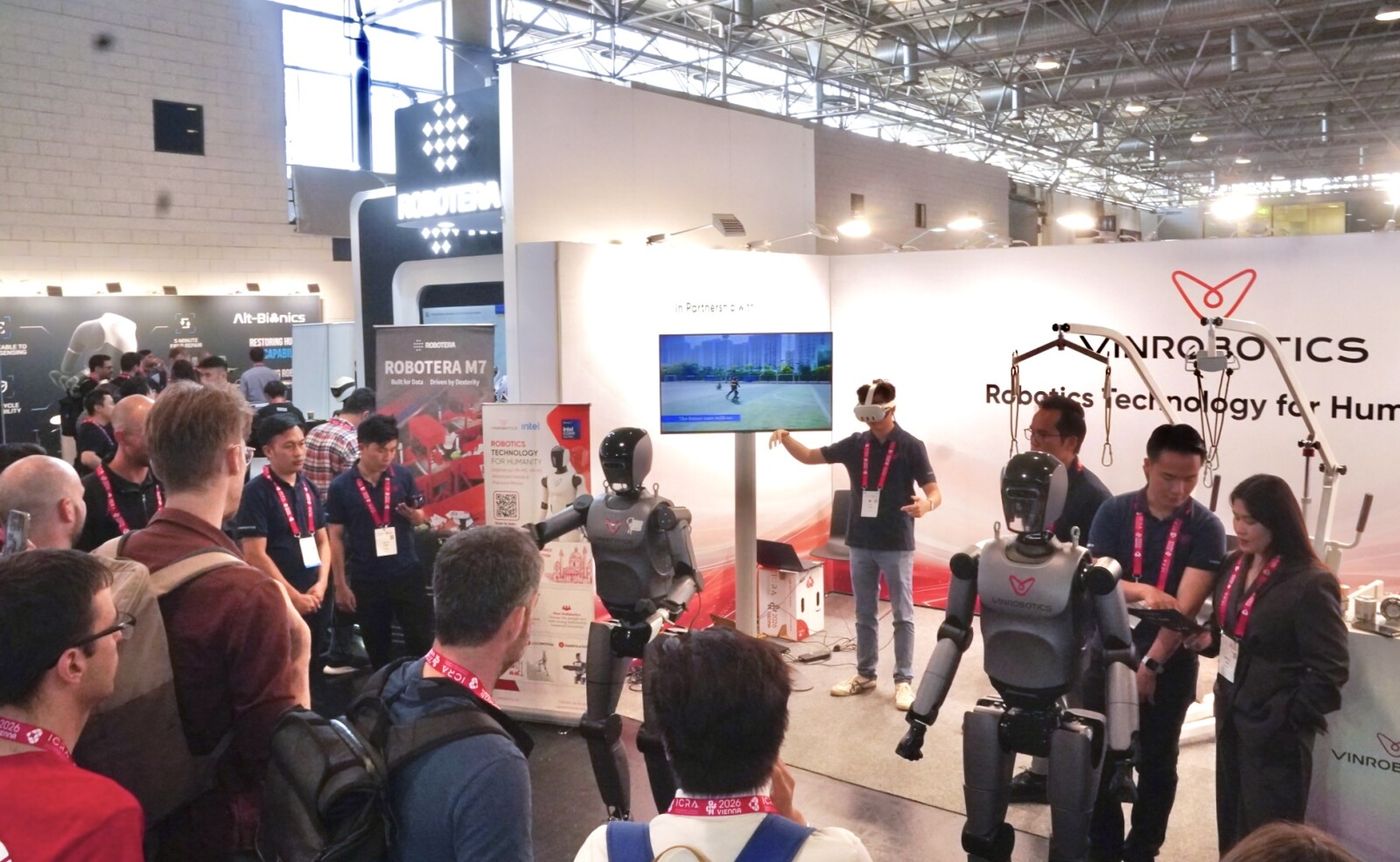 On the opening day of ICRA 2026, VinRobotics