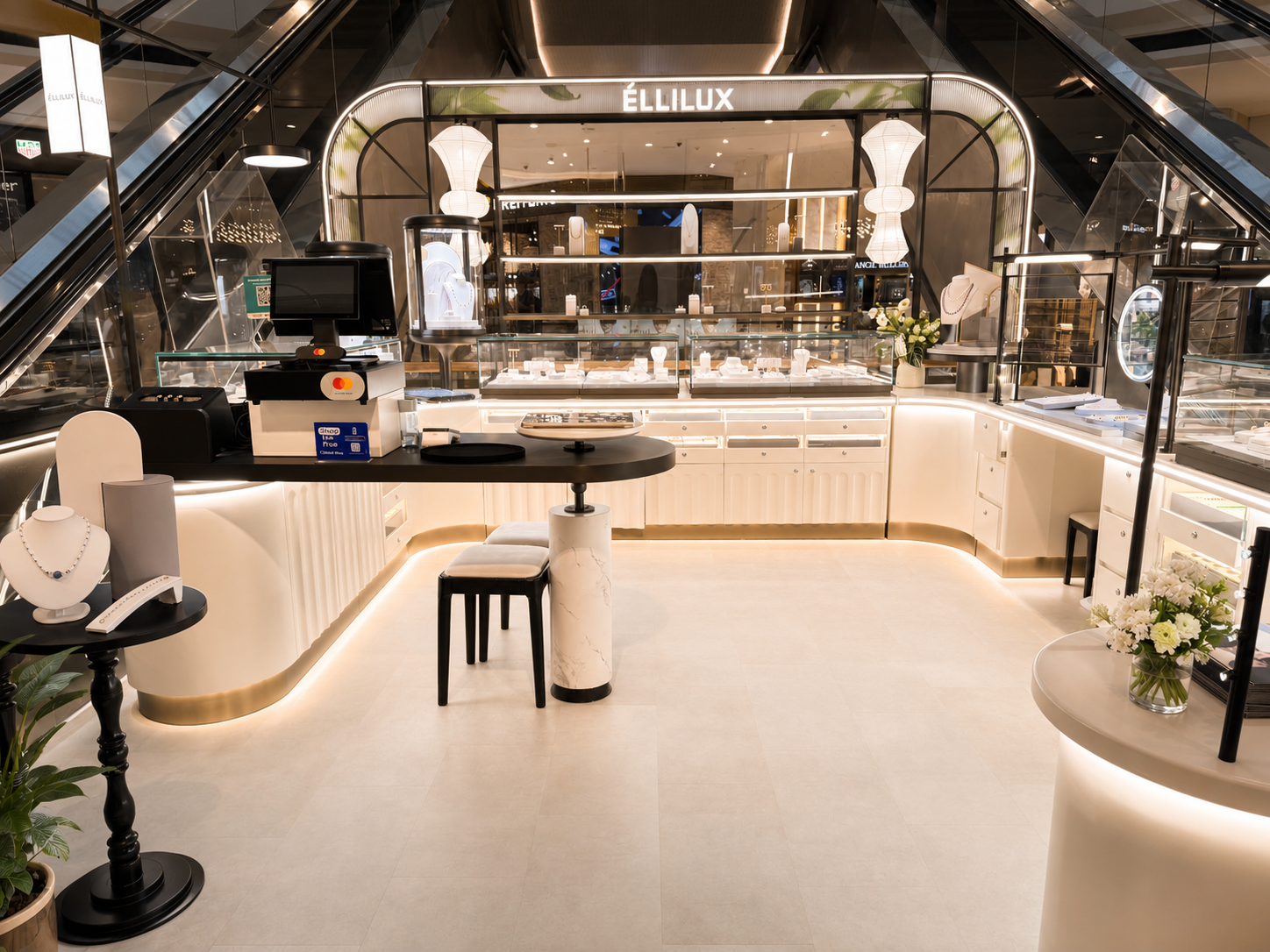 ÉLLILUX is located at #01-39A, Raffles City Shopping Centre, Singapore