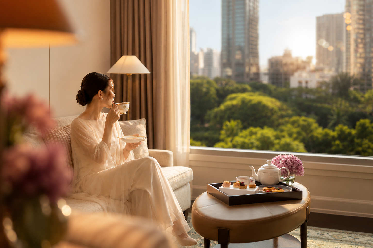 Oriental Residence Bangkok brings The Art of Intuitive Refinement to life through intuitive care, privacy and spaces that embrace each guest