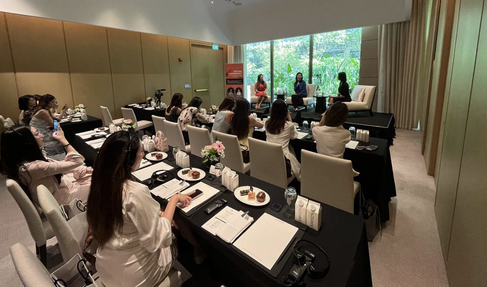 Guests and members of the media at DeRAMA Singapore