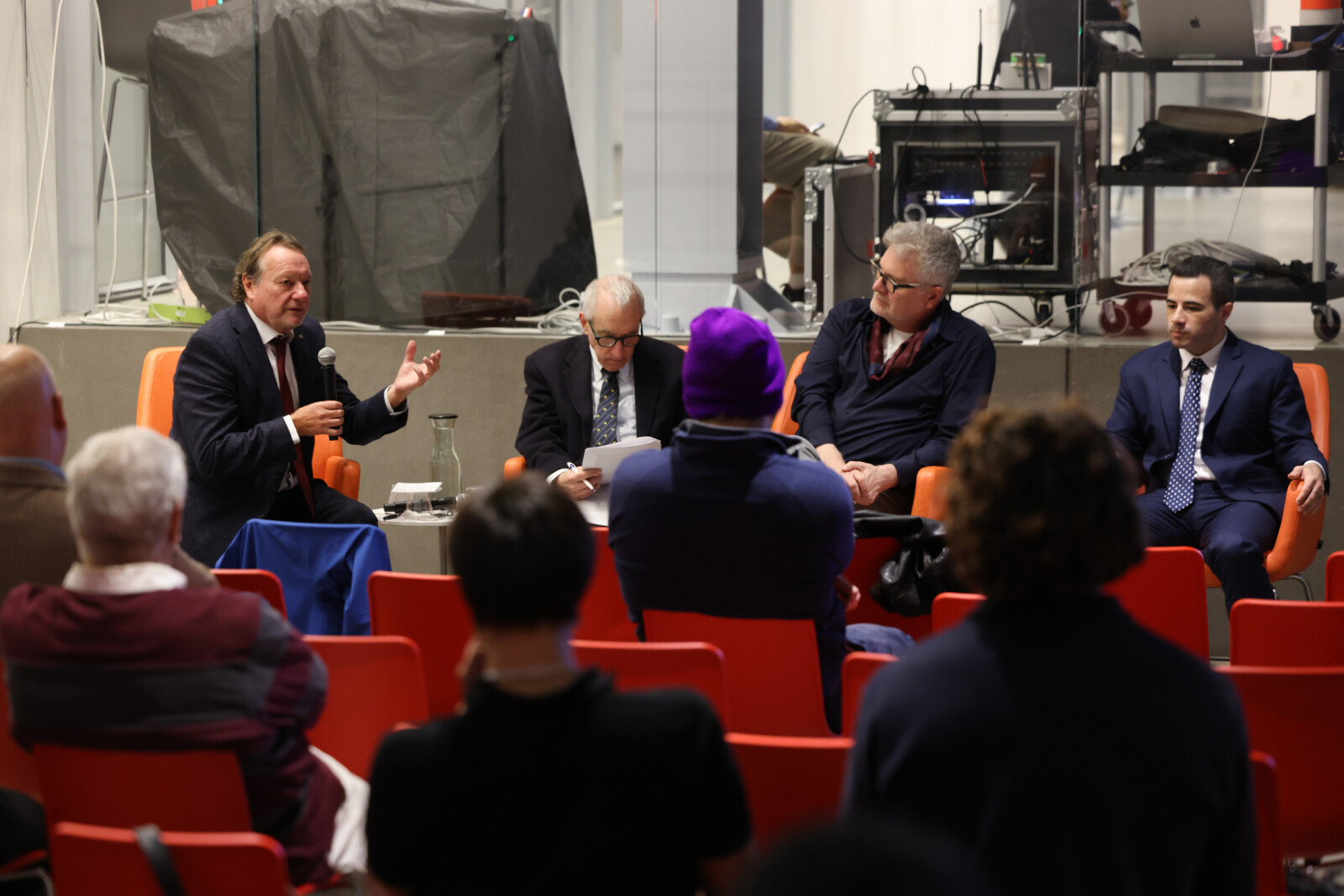 Panel discussion at Columbia University in New York: Speaking about the study 