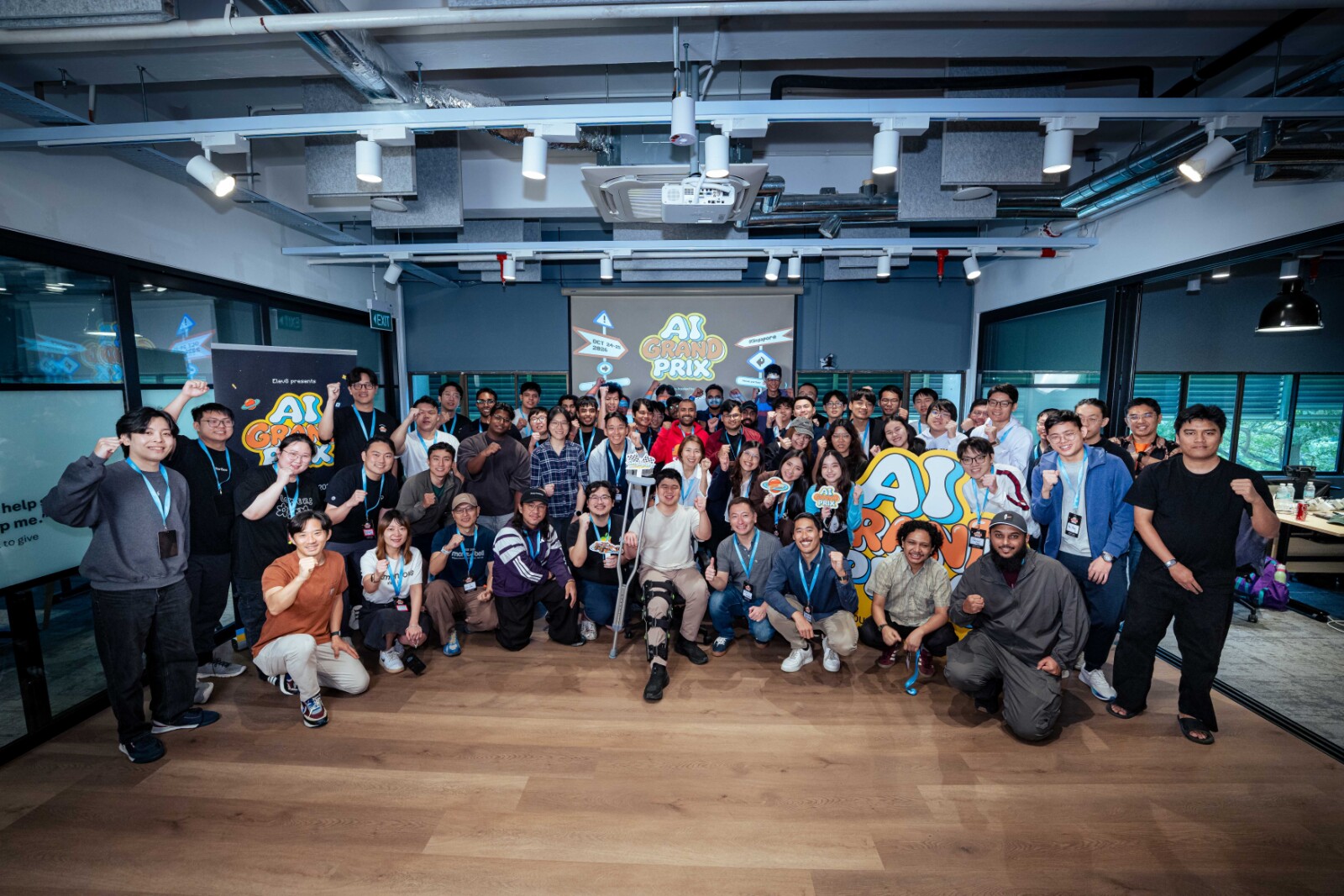 Overnight AI challenge saw 60 participants tackle a series of challenges using OpenAI Codex, with Kay Hng Quek taking the top prize