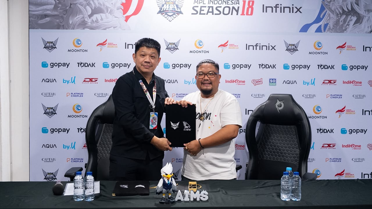 MPL Indonesia and AIMS official trading partner announcement graphic